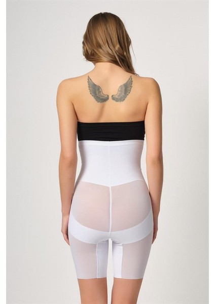 Beyaz Emay 2929 Double Tül Paçalı Lazer Korse fiyatları