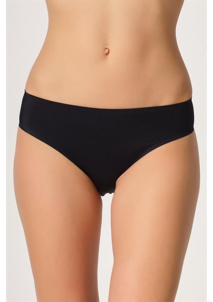 Siyah 2803 Yapıştırma Lazer Kesim Külot