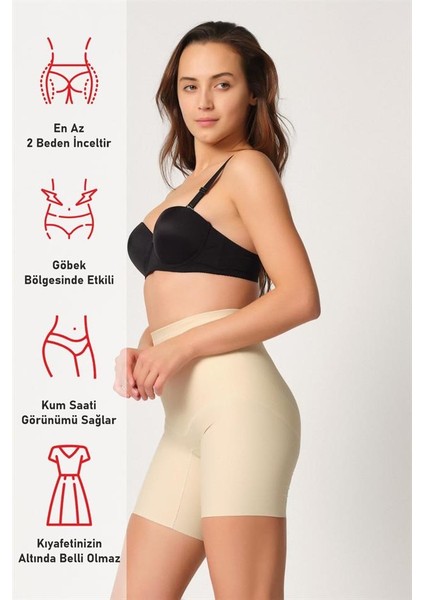 Ten Emay 2816 Yüksek Bel Boxer Lazer Korse fırsatları