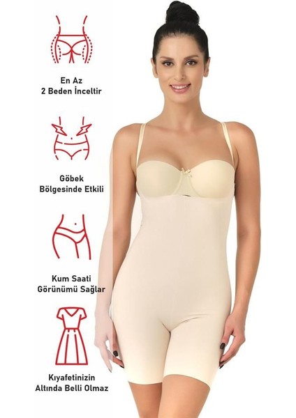 Ten Emay 2758 Lazer Kesim Göğsü Açık Boxer Korse modelleri