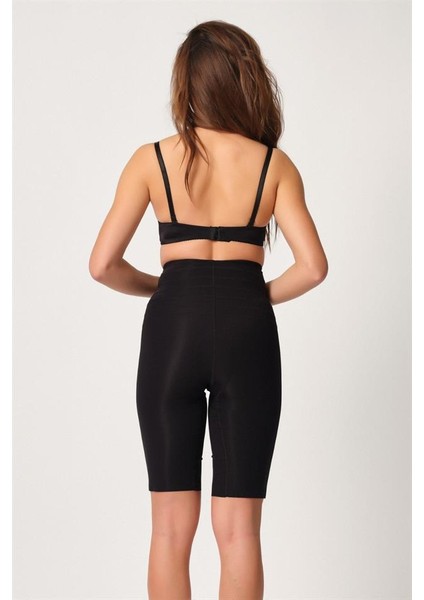 Siyah Emay 2923 Yüksek Bel Karyokalı Paçalı Lazer Korse fiyatları