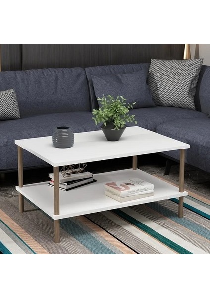 BMdekor Orta Sehpa Star Modern Raflı