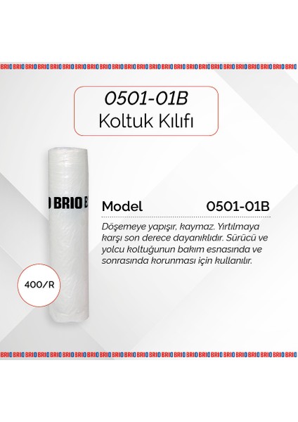 Koltuk Kılıfı Brio 400/R fiyatları