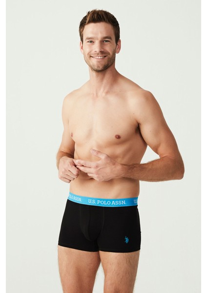 Erkek Siyah 3'lü Boxer 80253