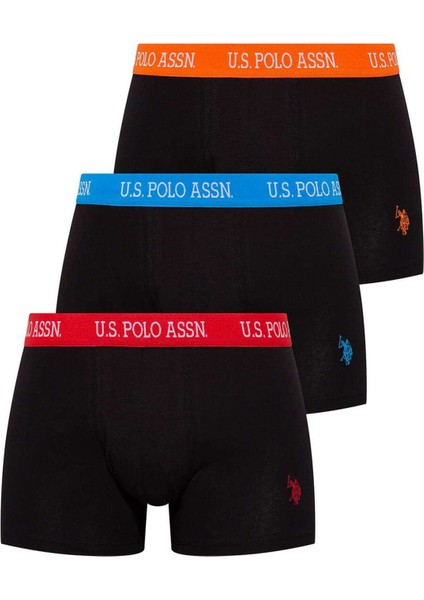 Erkek Siyah 3'lü Boxer 80253 fırsatları