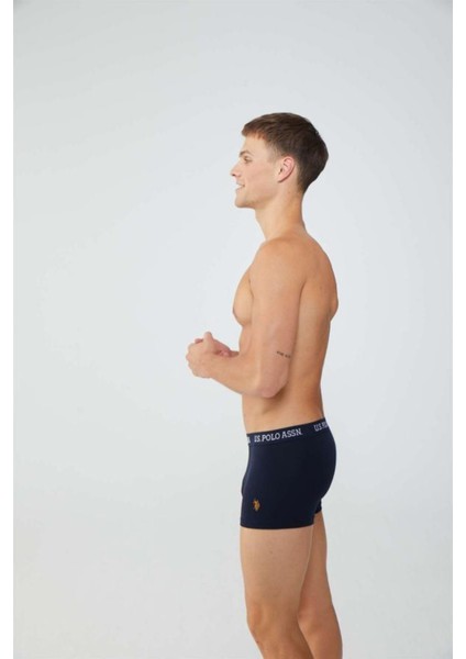 Erkek Baskılı-Lacivert 2'li Boxer 80476