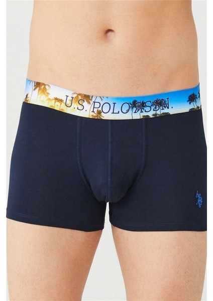 80434 Erkek Sax -Antrasit-Turuncu 3'lü Boxer 80434