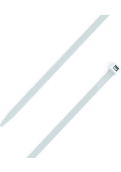 Kablo Cırt Kelepçe Beyaz 80X380 Mm 100 Lü