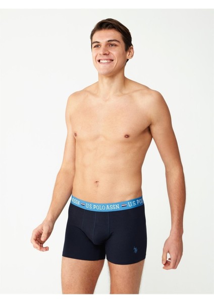 Erkek Modal Gri Baskılı Lacivert 2'li Boxer 80487 fırsatları