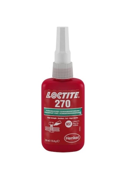 270 - 50ML Vida Gevşemezlik Yüksek Mukavemet