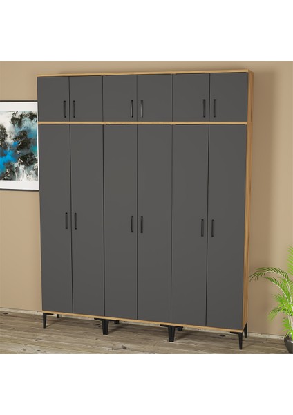 Alba-1-3-3-4-4-4 Portmanto Vestiyer Ayakkabılık ALB06