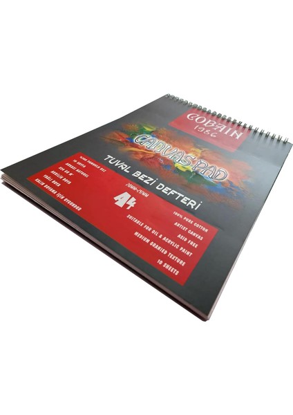 Cobain 1986 Canvas Pad Tuval Bezi Defteri Akrilik Yağlıboya Guaj Defteri indirimleri