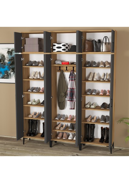 Alba-1-3-3-4-4-4 Portmanto Vestiyer Ayakkabılık ALB06 fırsatları