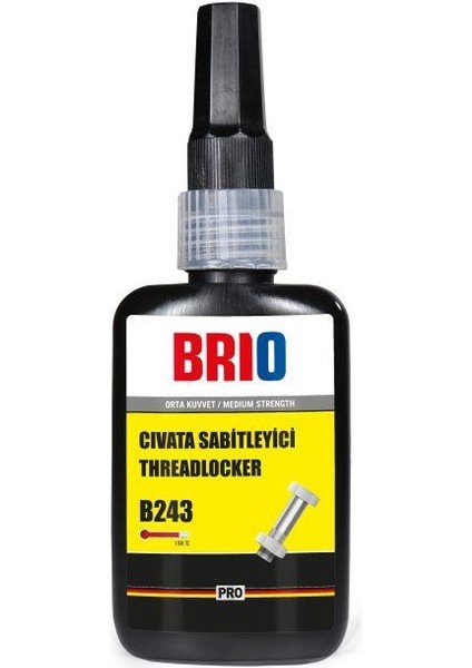 Civata Sabitleyici Orta Kuvvet 50 Ml