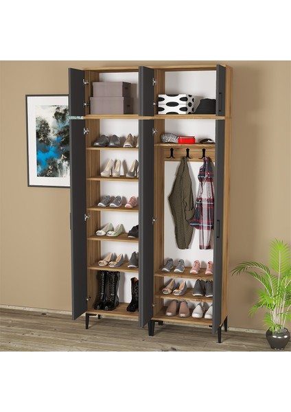 Alba-1-3-4-4 Portmanto Vestiyer Ayakkabılık ALB06 modelleri