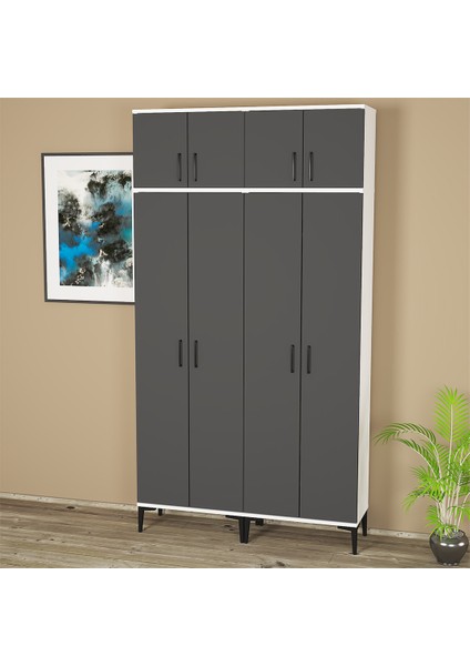 Alba-1-3-4-4 Portmanto Vestiyer Ayakkabılık ALB14