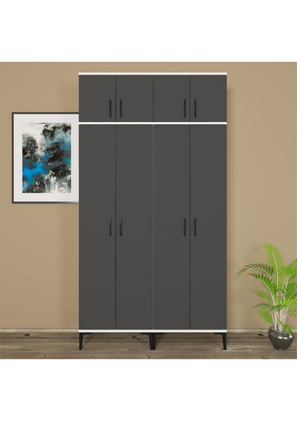 Alba-1-3-4-4 Portmanto Vestiyer Ayakkabılık ALB14 fiyatları