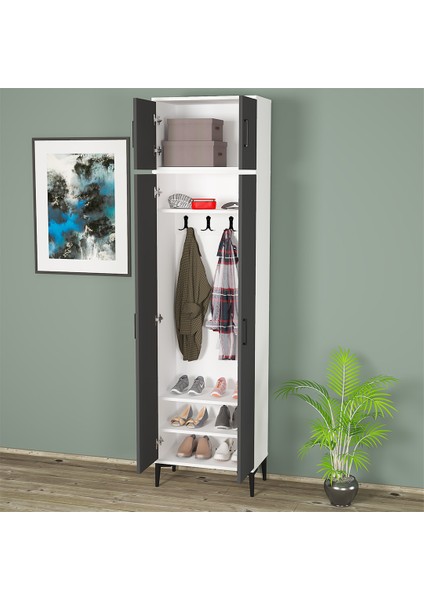 Alba-1-4 Portmanto Vestiyer Ayakkabılık ALB14 fırsatları