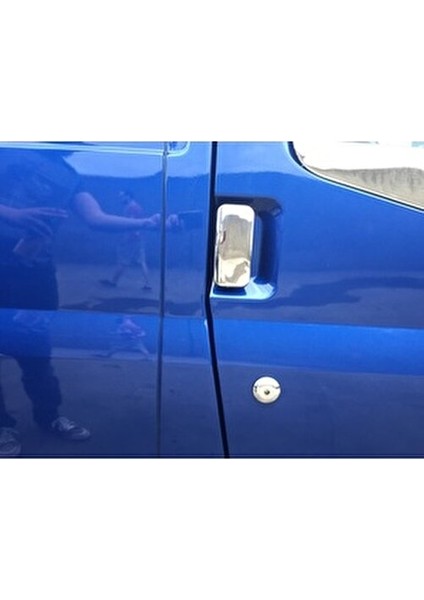 Ford Transit Krom Kapı Kolu 2 Kapı 3 Pcs 2000-2014 Arası Paslanmaz Çelik