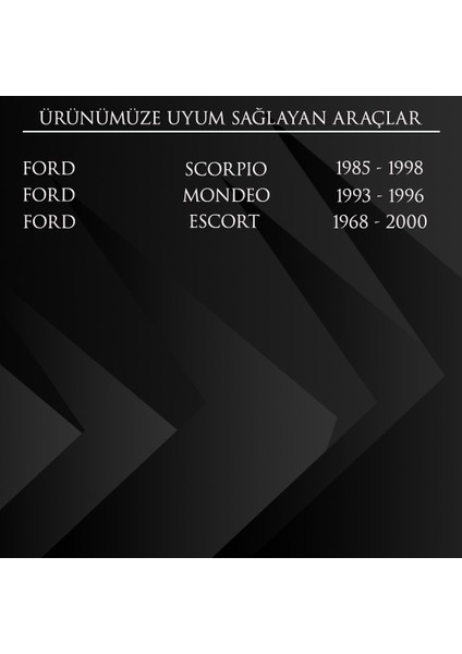 Ford, Escort Mondeo Scorpio Transit Için Tekli Cam Açma Düğmesi̇