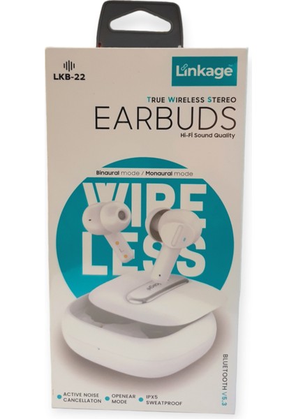 Lkb-22 Bluetooth Kulaklık Hi-Fi Ses Kalitesi