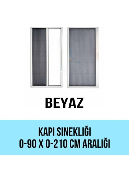 Plise Sürgülü Akordiyon Katlanır Kapı Sinekliği
