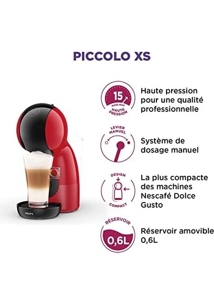 Nescafé Dolce Gusto - Piccolo Xs Kapsüllü Kahve Makinesi