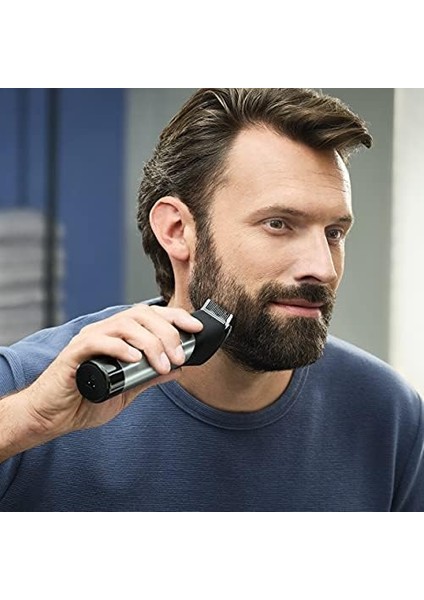 9000 Prestige Düzeltici Tıraş Makinesi, Uzun Klipsli 1 Parça ve Tek Bıçaklı (Model BT9810/90)