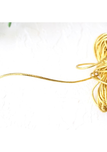 Dekoratif Simli Monofil Ip 25 Metre (Altın) fiyatları