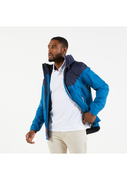 Tribord Erkek Yelkenli Yağmurluğu - Mavi/Mavi - Sailing 100 fiyatları