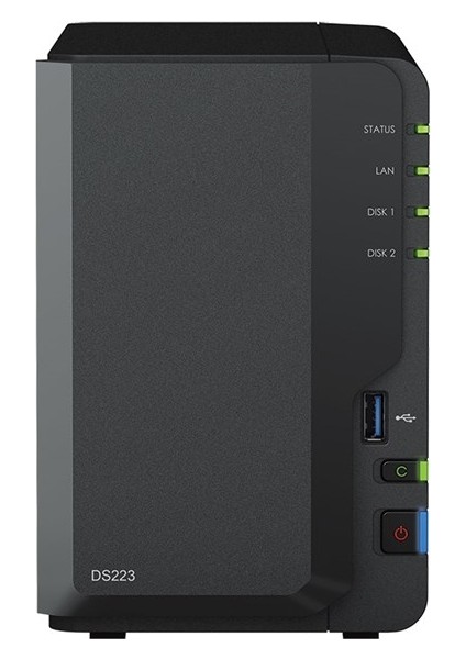 DS223 (2x3.5''/2.5'') Tower Nas