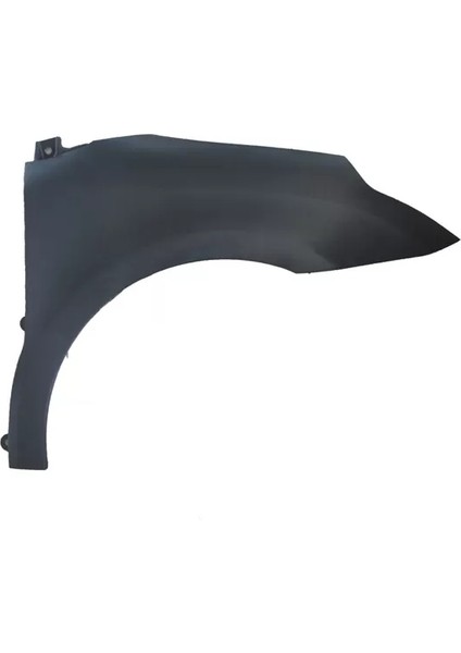 Cıtroen C4- 04/11; Ön Çamurluk Deliksiz Sağ (Plastik) Siyah (Tyg)