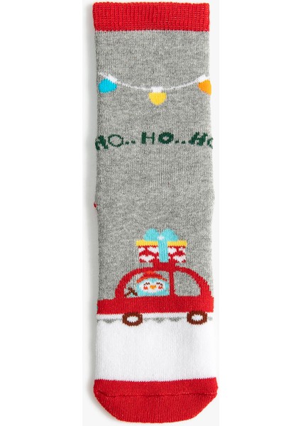 Yılbaşı Temalı Kardan Adam Detaylı Çorap fiyatları