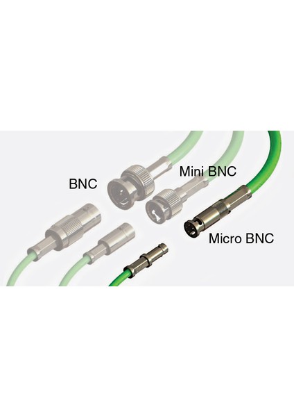 RG-174 / RG-316 Tipi Sıkmalı Mini Bnc Erkek Konnektör