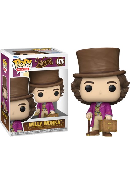 Pop Charlie'nin Çikolata Fabrikası Willy Wonka Figür Timothee Chalamet