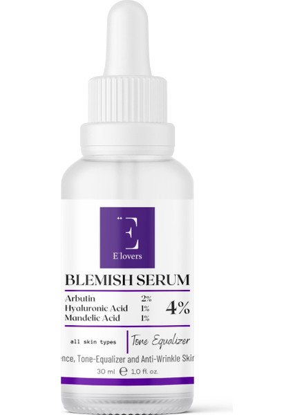 Elovers E'lovers Leke Karşıtı, Cilt Tonu Eşitleyici, Arbutin Serum 30 ml fırsatları