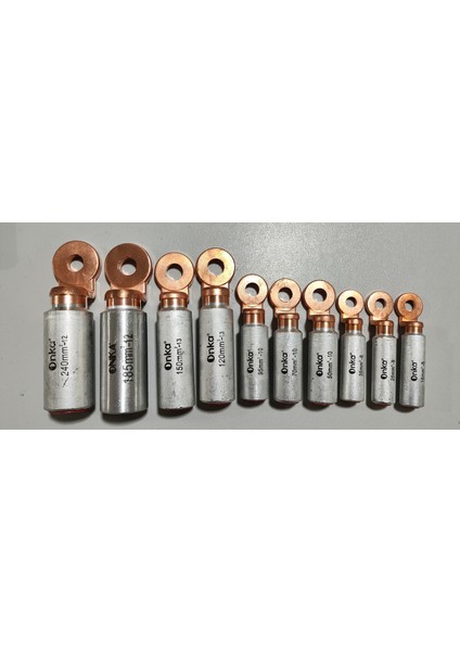 Kablo Pabucu Skp 185 mm Bimetalik