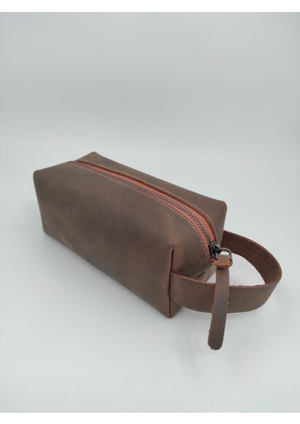 Deri Portföy Clutch Erkek El Çantası