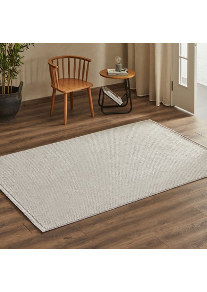 7/24 Iskandinav Premium Linda Gri V2 200X290 cm Salon Mutfak Halısı Yolluk Kilim