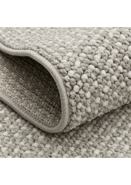 7/24 Iskandinav Premium Linda Gri V2 200X290 cm Salon Mutfak Halısı Yolluk Kilim