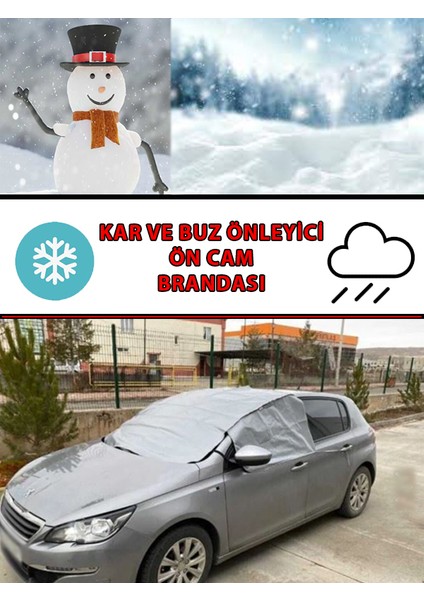 Hyundaı Getz Ölçülerine Uyumlu Ön Cam Kar ve Buz Brandası