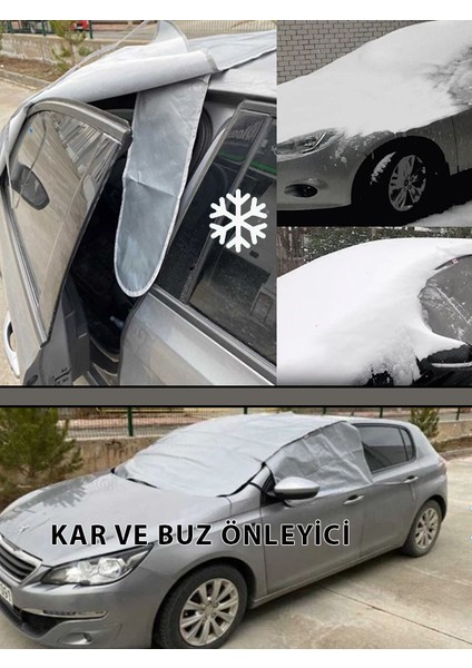 Hyundaı Getz Ölçülerine Uyumlu Ön Cam Kar ve Buz Brandası