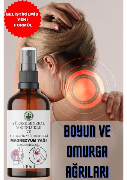 Saf Magnezyum Yağı (Magnesium Oil) 100 ml