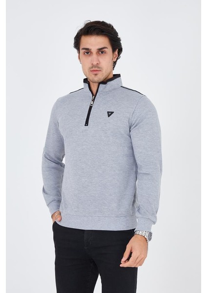 411 Yarım Fermuarlı Sweat