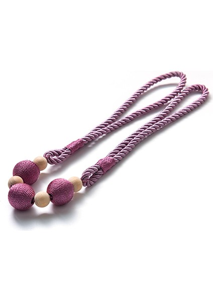 Ege'nin Atölyesinden Perde Aksesuarı Şık Toplu 95 cm 3 Top 4 Boncuk