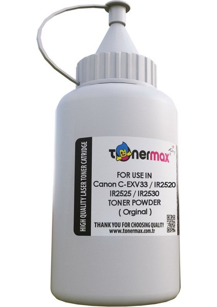 Canon C-EXV33 Toner Tozu 1000gr/ IR2520 / IR2520I / IR2525 / IR2525I / IR2530 / IR2530I fiyatları