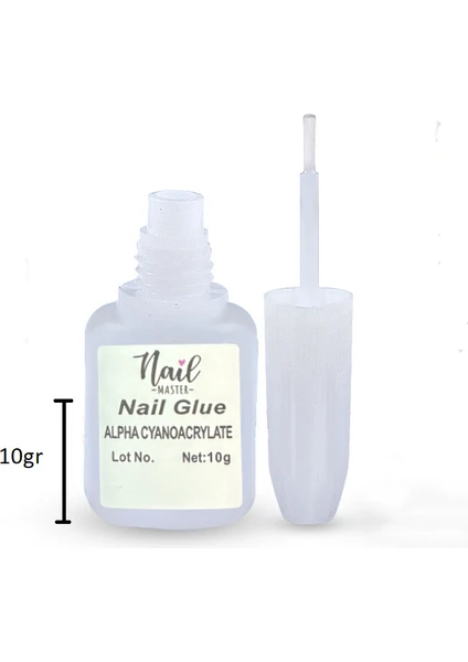 Nail Master Protez Tırnak Tips Yapıştırıcısı 10GR