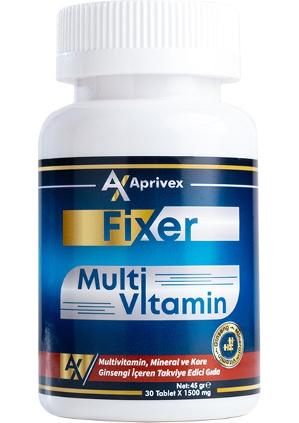 Fixer Multivitamin Mineral Ginseng 30 Tablet