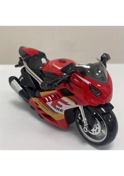 Canali Toys Sürtmeli Işıklı Sesli Kawasaki Motor 7732,OYUNCAK Motor modelleri