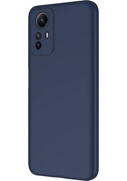 Xiaomi Redmi Note 12S Kılıf Kamera Çıkıntılı Içi Kadife Lansman Yumuşak Dokulu Silikon Kapak